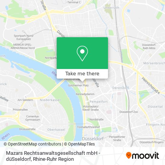 Mazars Rechtsanwaltsgesellschaft mbH - düSseldorf map