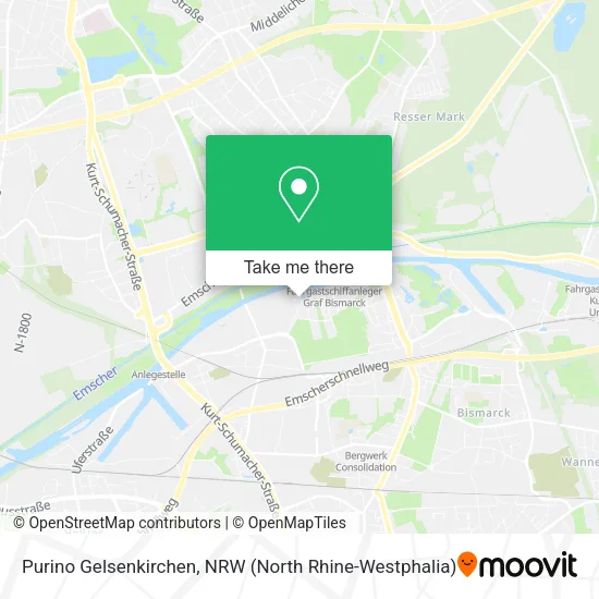 Карта Purino Gelsenkirchen