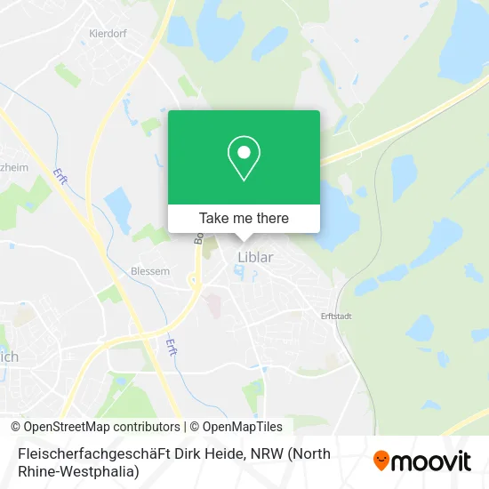 Карта FleischerfachgeschäFt Dirk Heide