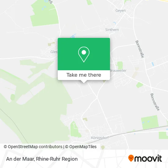 Карта An der Maar