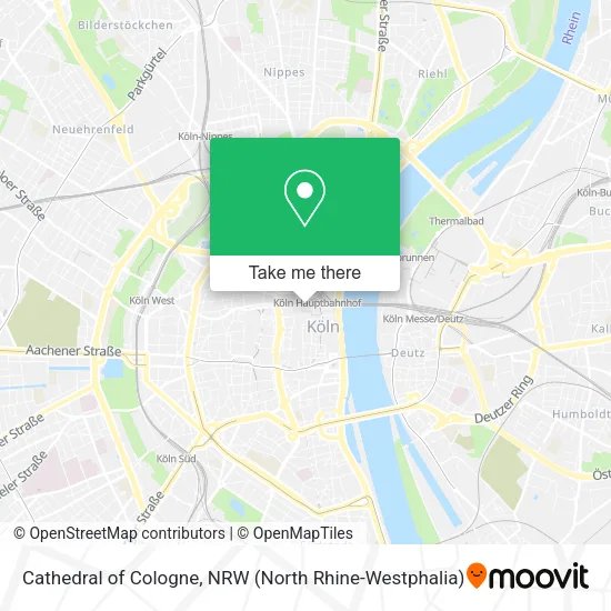 Карта Cathedral of Cologne