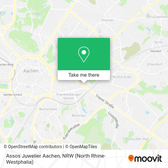 Карта Assos Juwelier Aachen