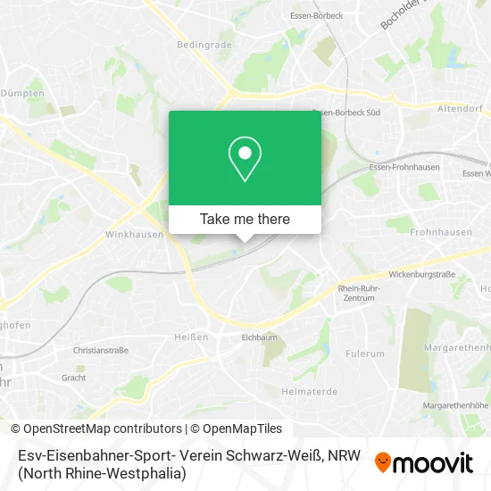 Карта Esv-Eisenbahner-Sport- Verein Schwarz-Weiß