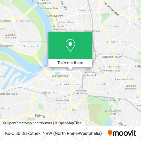 Kö-Club Diskothek map