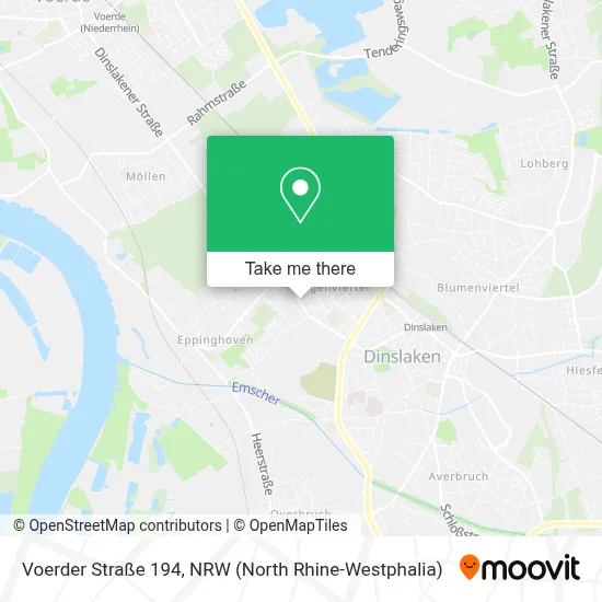 Voerder Straße 194 map