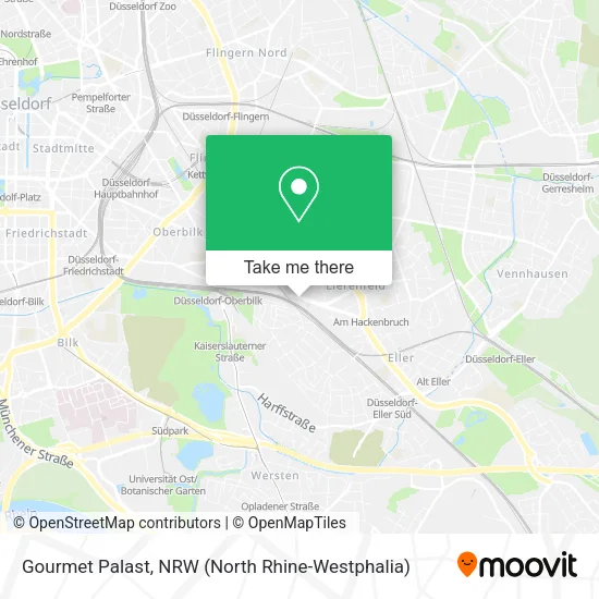 Карта Gourmet Palast