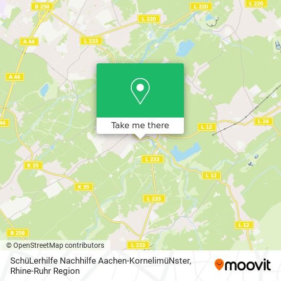 SchüLerhilfe Nachhilfe Aachen-KornelimüNster map