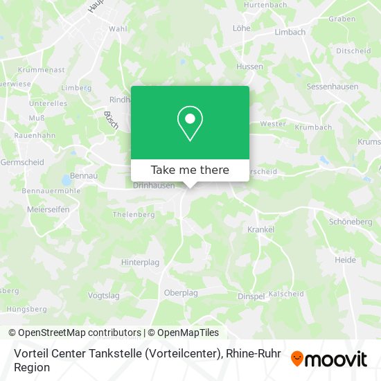 Vorteil Center Tankstelle (Vorteilcenter) map