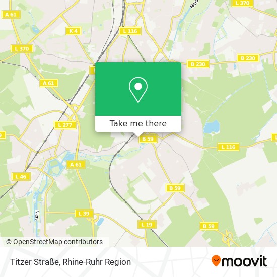Titzer Straße map