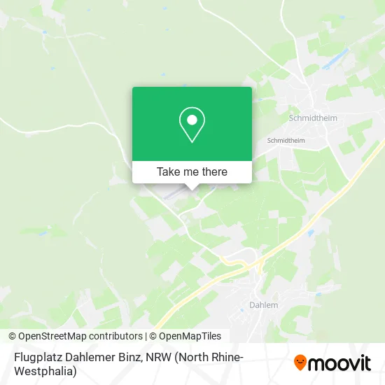 Карта Flugplatz Dahlemer Binz