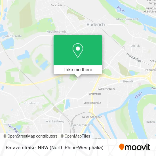 Bataverstraße map