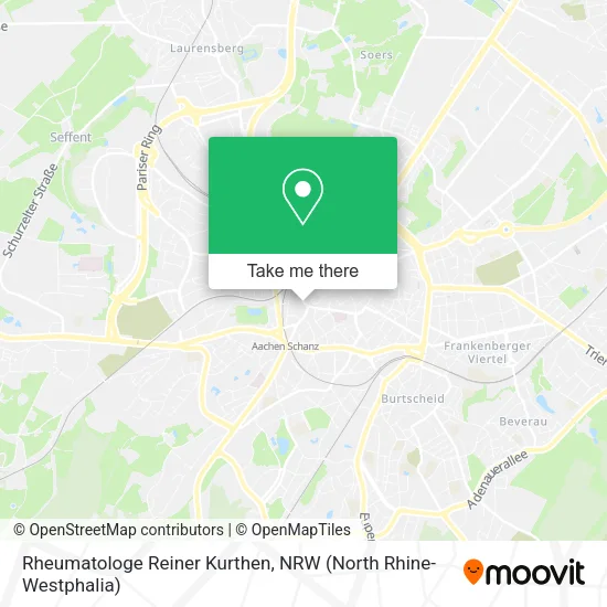 Rheumatologe Reiner Kurthen map