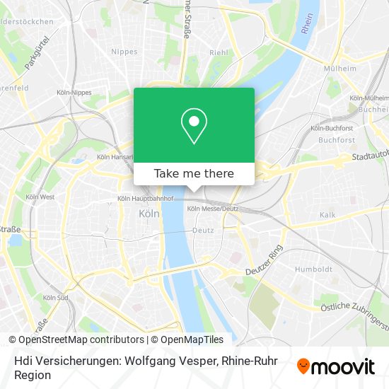 Карта Hdi Versicherungen: Wolfgang Vesper