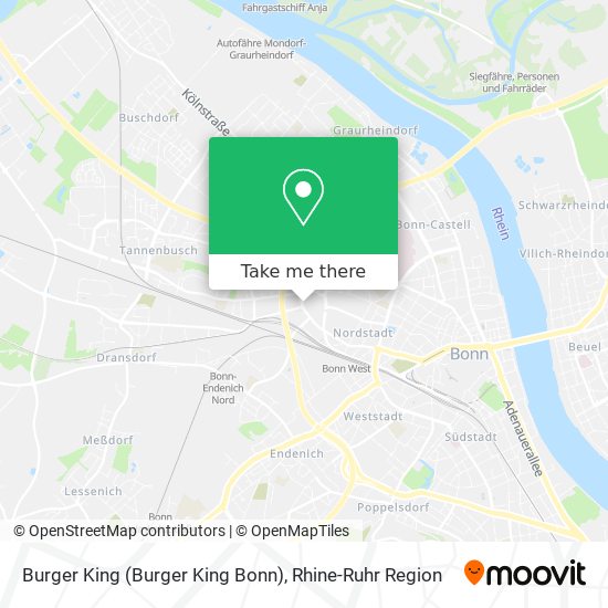 Burger King (Burger King Bonn) map