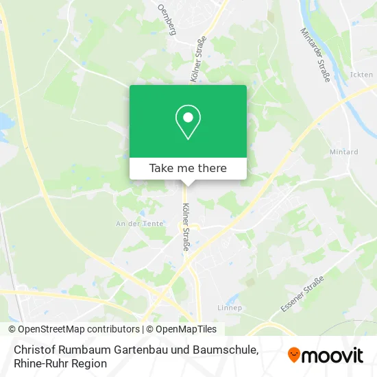 Карта Christof Rumbaum Gartenbau und Baumschule