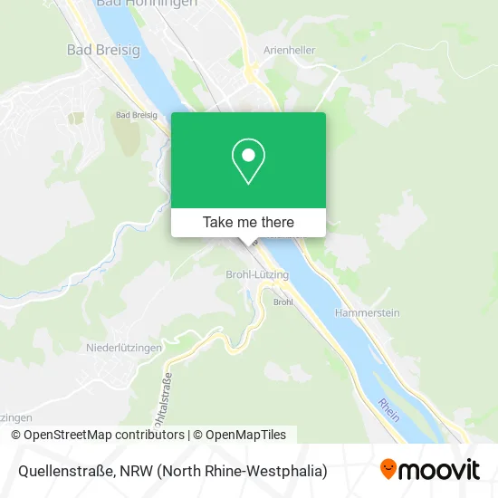 Карта Quellenstraße
