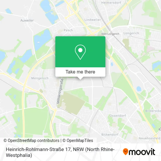 Карта Heinrich-Rohlmann-Straße 17