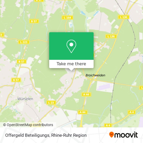 Offergeld Beteiligungs map