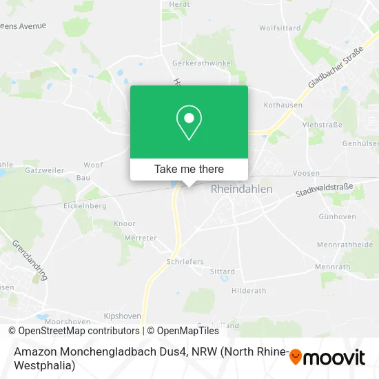 Карта Amazon Monchengladbach Dus4