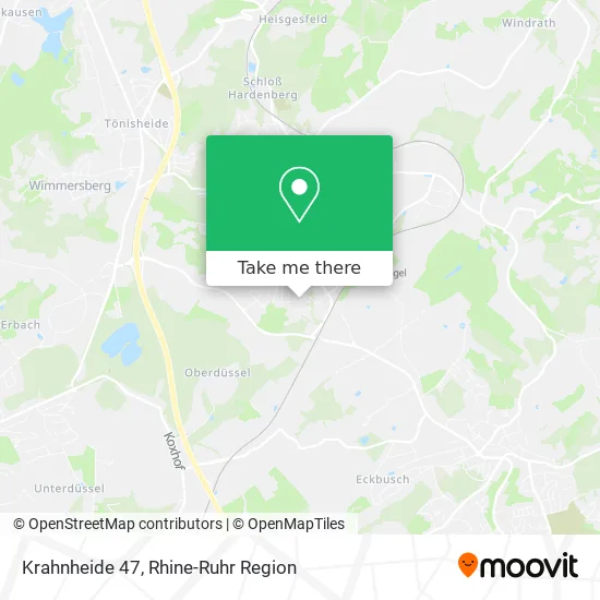 Карта Krahnheide 47