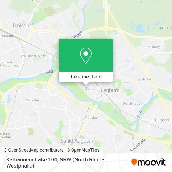 Katharinenstraße 104 map