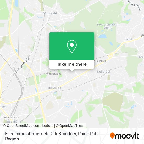Fliesenmeisterbetrieb Dirk Brandner map