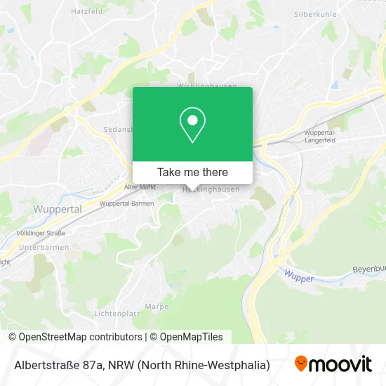 Albertstraße 87a map