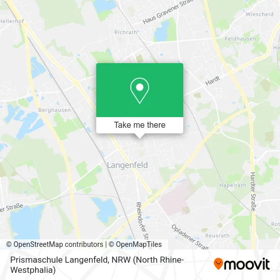 Карта Prismaschule Langenfeld