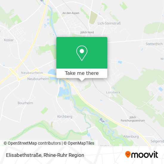 Elisabethstraße map