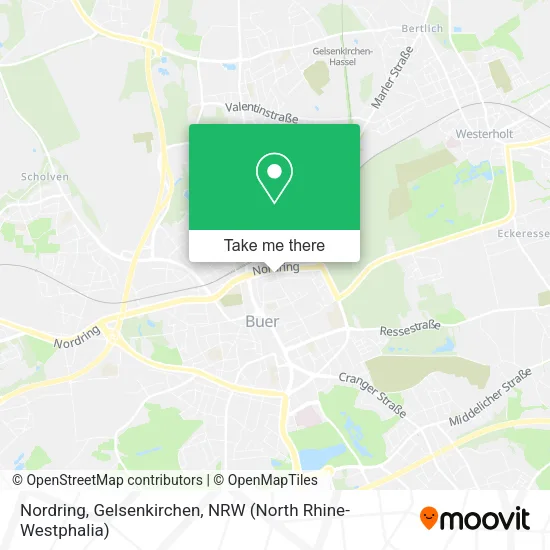 Nordring, Gelsenkirchen map