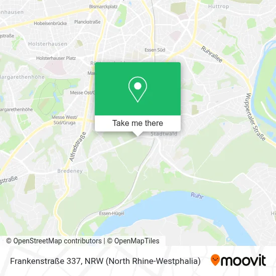 Frankenstraße 337 map