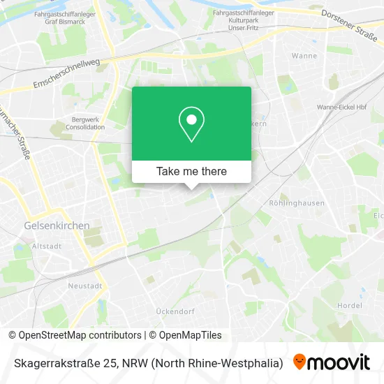 Skagerrakstraße 25 map