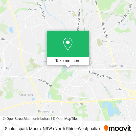 Карта Schlosspark Moers