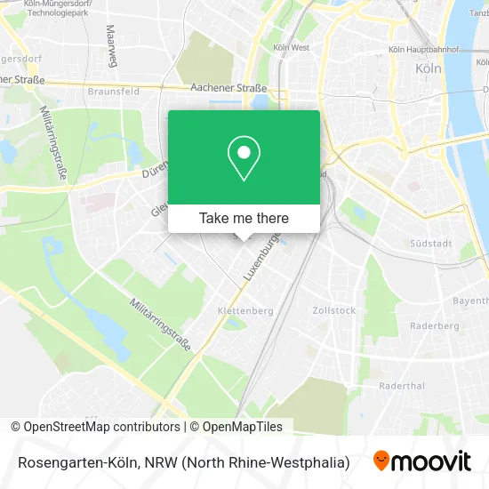 Карта Rosengarten-Köln