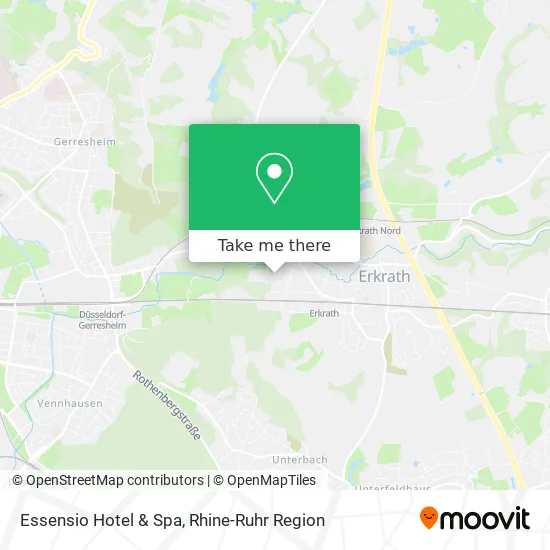 Essensio Hotel & Spa map