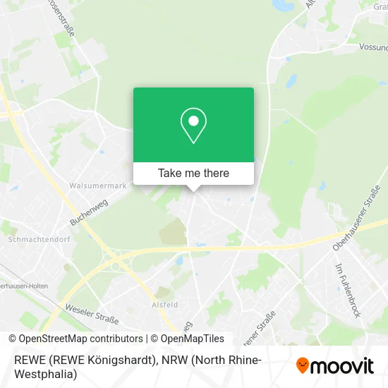 Карта REWE (REWE Königshardt)