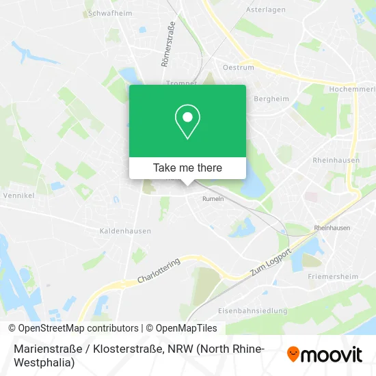 Карта Marienstraße / Klosterstraße