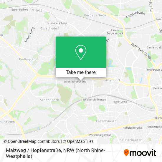 Карта Malzweg / Hopfenstraße