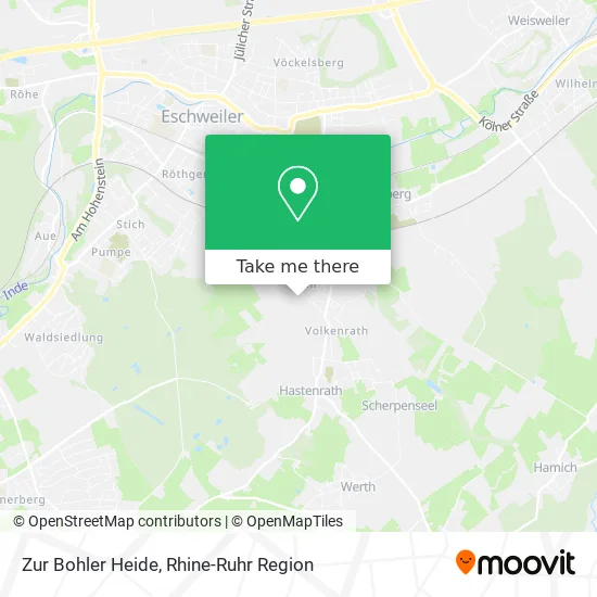 Карта Zur Bohler Heide