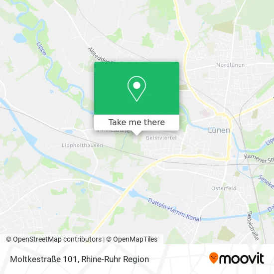 Moltkestraße 101 map