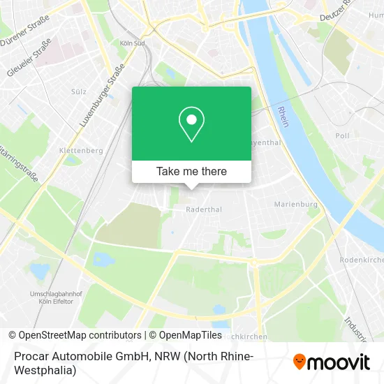 Карта Procar Automobile GmbH