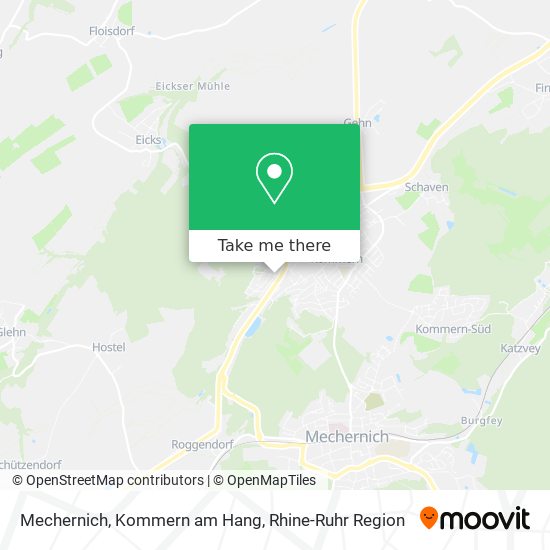 Mechernich, Kommern am Hang map