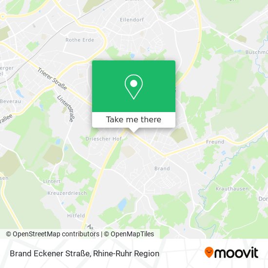 Brand Eckener Straße map