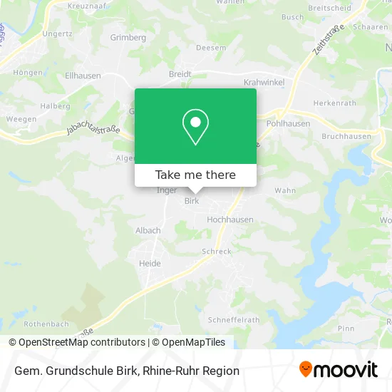 Карта Gem. Grundschule Birk