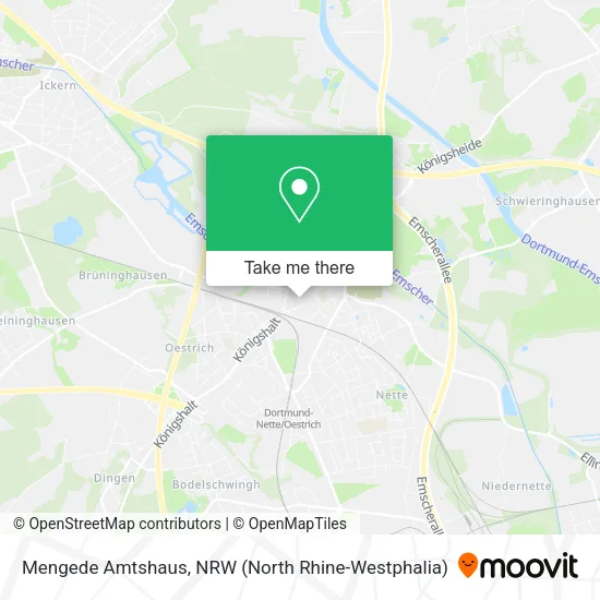 Карта Mengede Amtshaus