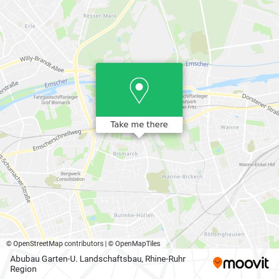 Abubau Garten-U. Landschaftsbau map