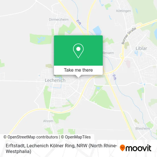 Карта Erftstadt, Lechenich Kölner Ring