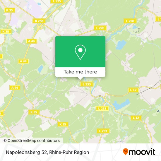 Napoleonsberg 52 map