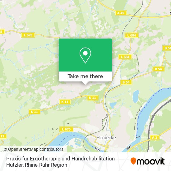 Praxis für Ergotherapie und Handrehabilitation Hutzler map