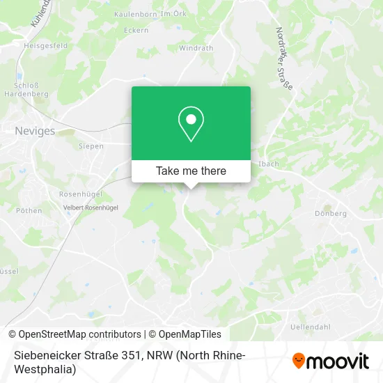 Карта Siebeneicker Straße 351